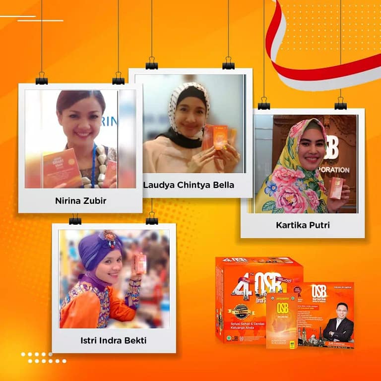 Nirina Zubir, Laudya Chintya Bella, Kartika Putri, istri Indra Bekti bersama vitamin OSB